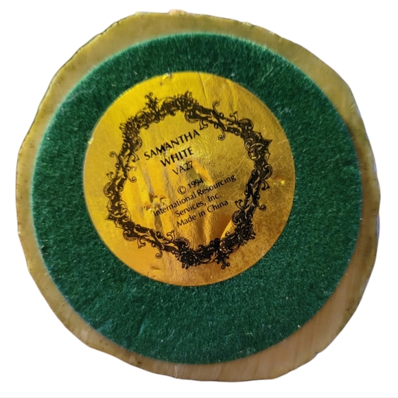 VTG Anthropomorphic Rabbit Figure International Victorian Samantha White Easter - Picture 6 of 6